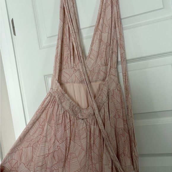 Pink Geometric Pattern Romper - Picture 3 of 3